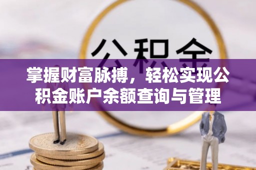 水富掌握财富脉搏，轻松实现公积金账户余额查询与管理