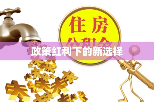 水富政策红利下的新选择