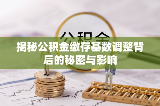 水富揭秘公积金缴存基数调整背后的秘密与影响